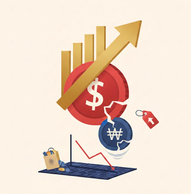 환율 1480원 경제 분석 썸네일 이미지