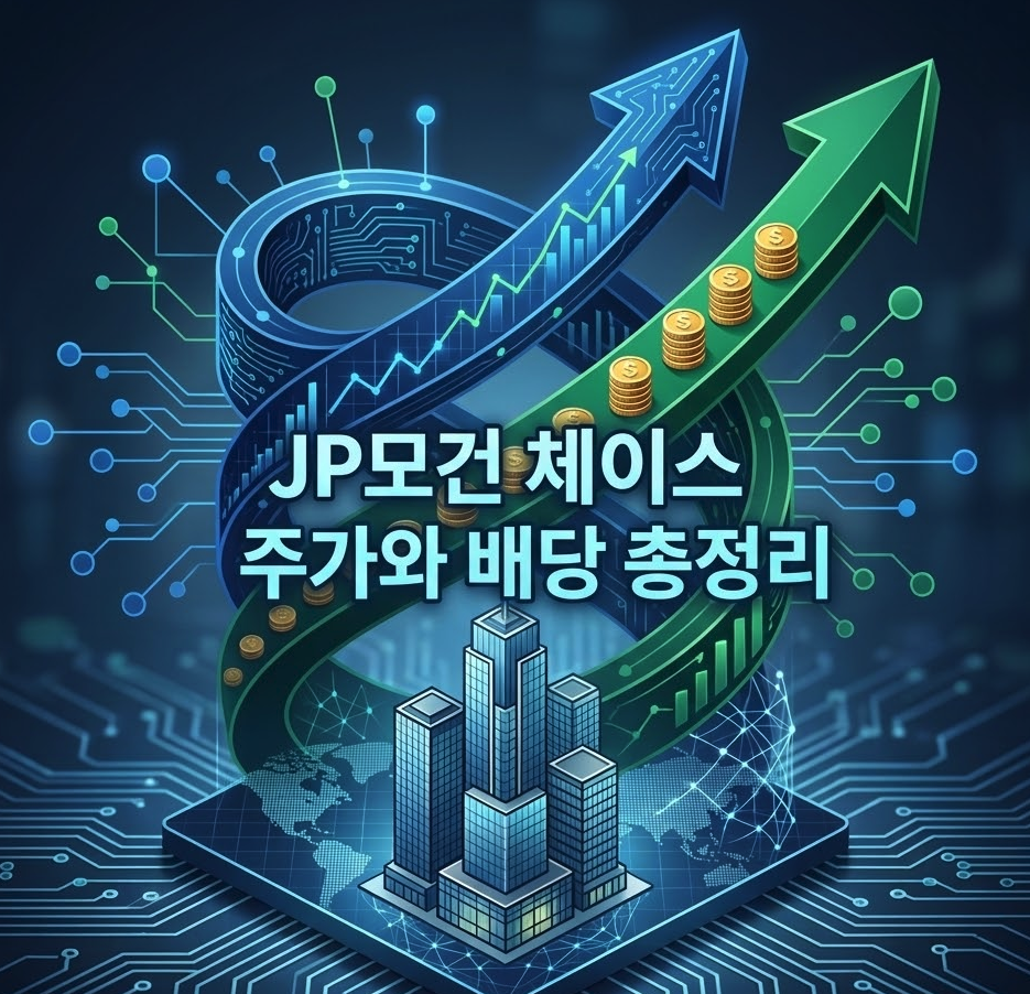 JP모건 체이스 주가 및 배당 분석 썸네일 이미지