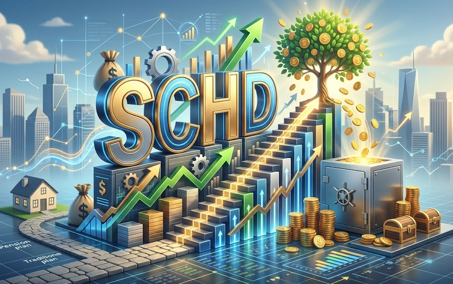 schd 배당 및 지급 분석 썸네일 이미지