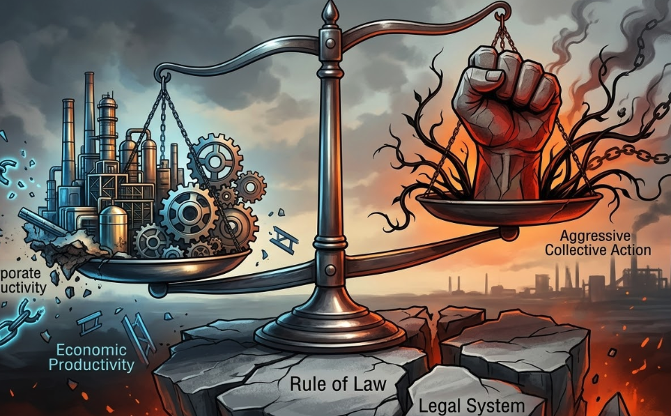 기울어진 노사 관계의 저울