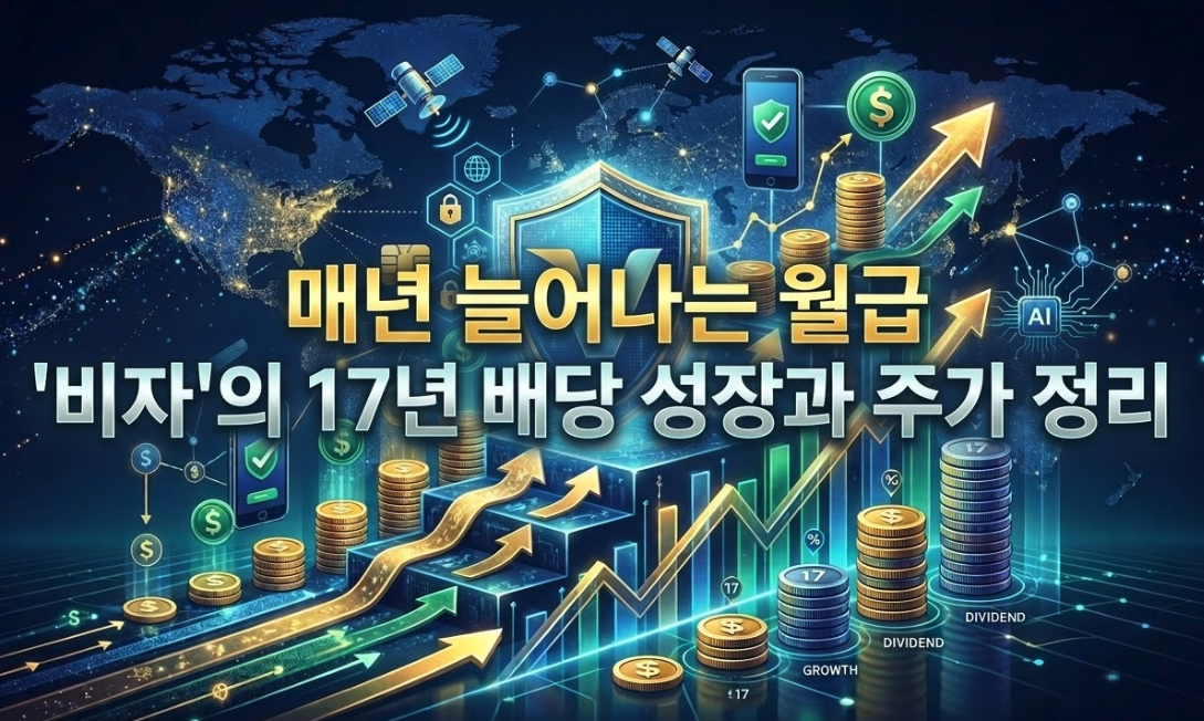 비자 주가 및 배당 분석 썸네일 이미지